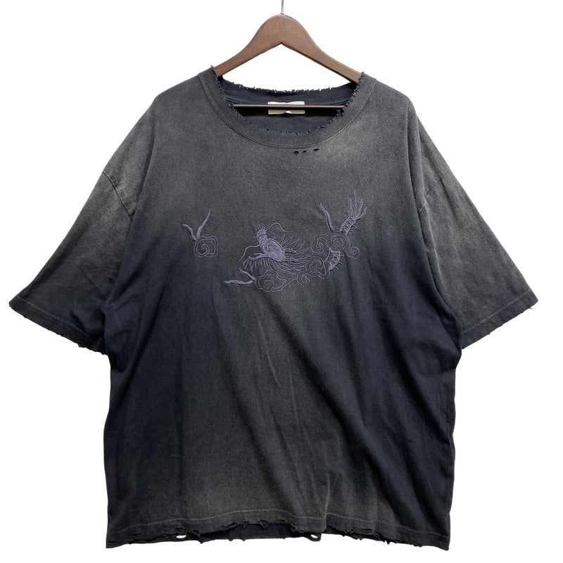 【中古品】【メンズ】 THE JEAN PIERRE ジャンピエール THE-PE25-2104 SKA TEE Tシャツ トップス 140-260902-kh-07-izu サイズ：54 カラー：ブラック系 万代Net店