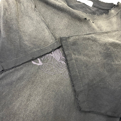 【中古品】【メンズ】 THE JEAN PIERRE ジャンピエール THE-PE25-2104 SKA TEE Tシャツ トップス 140-260902-kh-07-izu サイズ：54 カラー：ブラック系 万代Net店