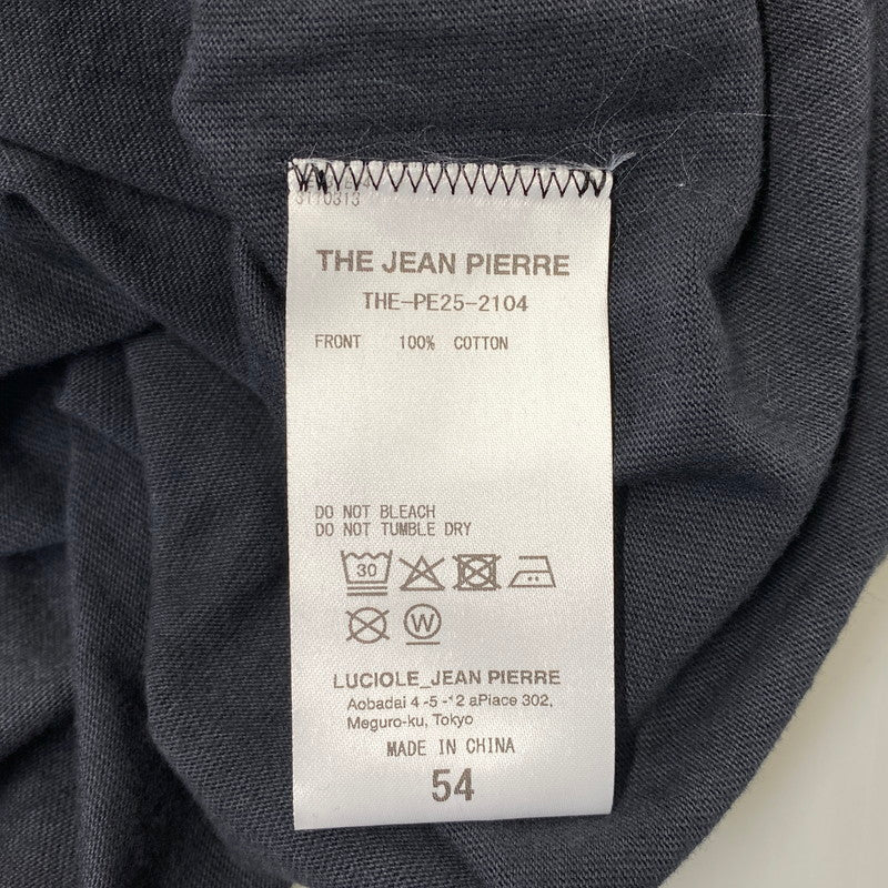 【中古品】【メンズ】 THE JEAN PIERRE ジャンピエール THE-PE25-2104 SKA TEE Tシャツ トップス 140-260902-kh-07-izu サイズ：54 カラー：ブラック系 万代Net店