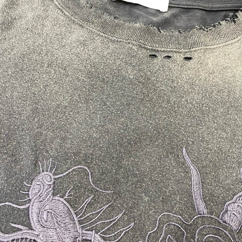【中古品】【メンズ】 THE JEAN PIERRE ジャンピエール THE-PE25-2104 SKA TEE Tシャツ トップス 140-260902-kh-07-izu サイズ：54 カラー：ブラック系 万代Net店