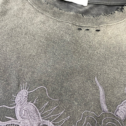 【中古品】【メンズ】 THE JEAN PIERRE ジャンピエール THE-PE25-2104 SKA TEE Tシャツ トップス 140-260902-kh-07-izu サイズ：54 カラー：ブラック系 万代Net店