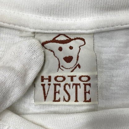 【現状渡し品】【メンズ】 HOTO VESTE LUCKY STRIKE GET LUCKY. PIN-UP GIRL SS TEE ラッキーストライク ピンナップ ガール ショートスリーブ Tシャツ トップス 146-260902-kh-08-izu カラー：ホワイト 万代Net店