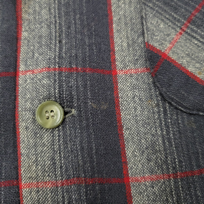 【中古品】【メンズ】 PENDLETON ペンドルトン OMBRE SHADOW PLAID BOARD SHIRT オンブレシャドー ボードシャツ チェック 長袖 146-260902-as-24-izu サイズ：M カラー：ブラック系 万代Net店