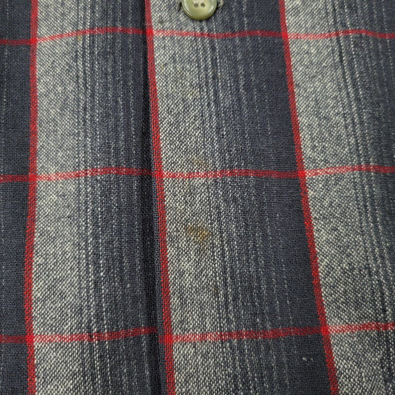 【中古品】【メンズ】 PENDLETON ペンドルトン OMBRE SHADOW PLAID BOARD SHIRT オンブレシャドー ボードシャツ チェック 長袖 146-260902-as-24-izu サイズ：M カラー：ブラック系 万代Net店