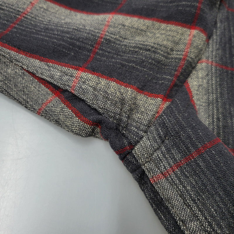 【中古品】【メンズ】 PENDLETON ペンドルトン OMBRE SHADOW PLAID BOARD SHIRT オンブレシャドー ボードシャツ チェック 長袖 146-260902-as-24-izu サイズ：M カラー：ブラック系 万代Net店