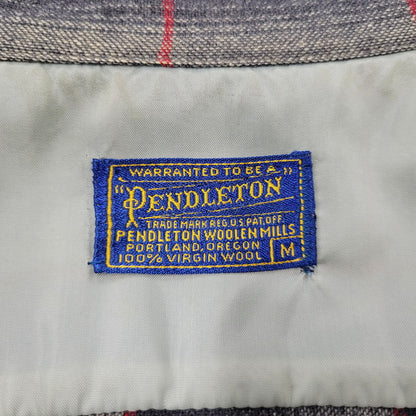 【中古品】【メンズ】 PENDLETON ペンドルトン OMBRE SHADOW PLAID BOARD SHIRT オンブレシャドー ボードシャツ チェック 長袖 146-260902-as-24-izu サイズ：M カラー：ブラック系 万代Net店