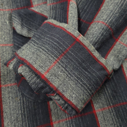 【中古品】【メンズ】 PENDLETON ペンドルトン OMBRE SHADOW PLAID BOARD SHIRT オンブレシャドー ボードシャツ チェック 長袖 146-260902-as-24-izu サイズ：M カラー：ブラック系 万代Net店