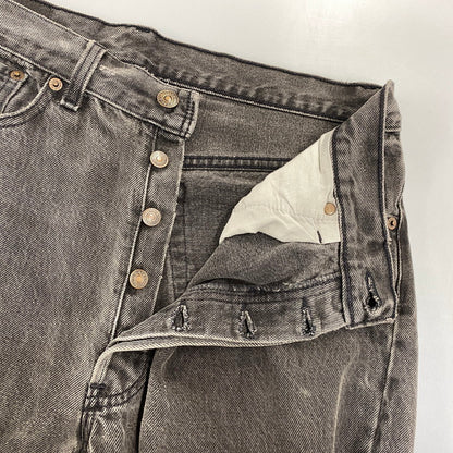 【現状渡し品】【メンズ】 LEVI'S リーバイス 501-0660 501 DENIM PANTS デニム パンツ ボトムス 157-260829-kh-03-izu サイズ：34×32 カラー：ブラック 万代Net店