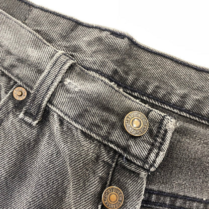 【現状渡し品】【メンズ】 LEVI'S リーバイス 501-0660 501 DENIM PANTS デニム パンツ ボトムス 157-260829-kh-03-izu サイズ：34×32 カラー：ブラック 万代Net店