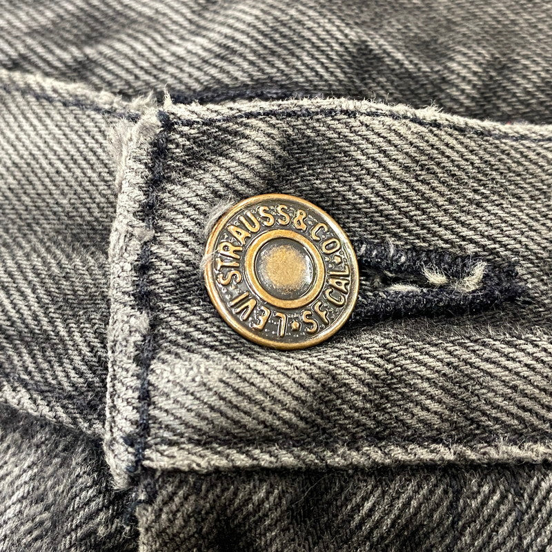 【現状渡し品】【メンズ】 LEVI'S リーバイス 501-0660 501 DENIM PANTS デニム パンツ ボトムス 157-260829-kh-03-izu サイズ：34×32 カラー：ブラック 万代Net店