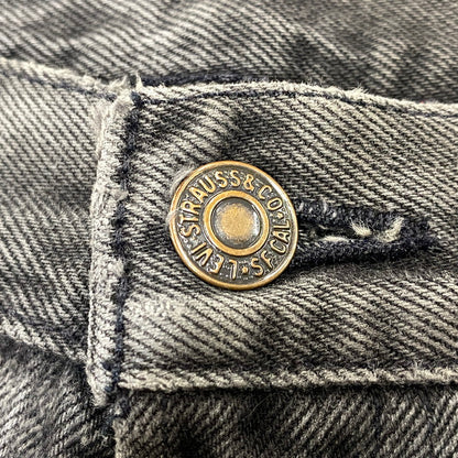 【現状渡し品】【メンズ】 LEVI'S リーバイス 501-0660 501 DENIM PANTS デニム パンツ ボトムス 157-260829-kh-03-izu サイズ：34×32 カラー：ブラック 万代Net店