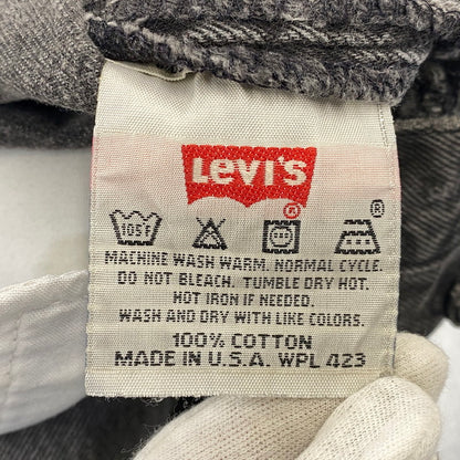 【現状渡し品】【メンズ】 LEVI'S リーバイス 501-0660 501 DENIM PANTS デニム パンツ ボトムス 157-260829-kh-03-izu サイズ：34×32 カラー：ブラック 万代Net店