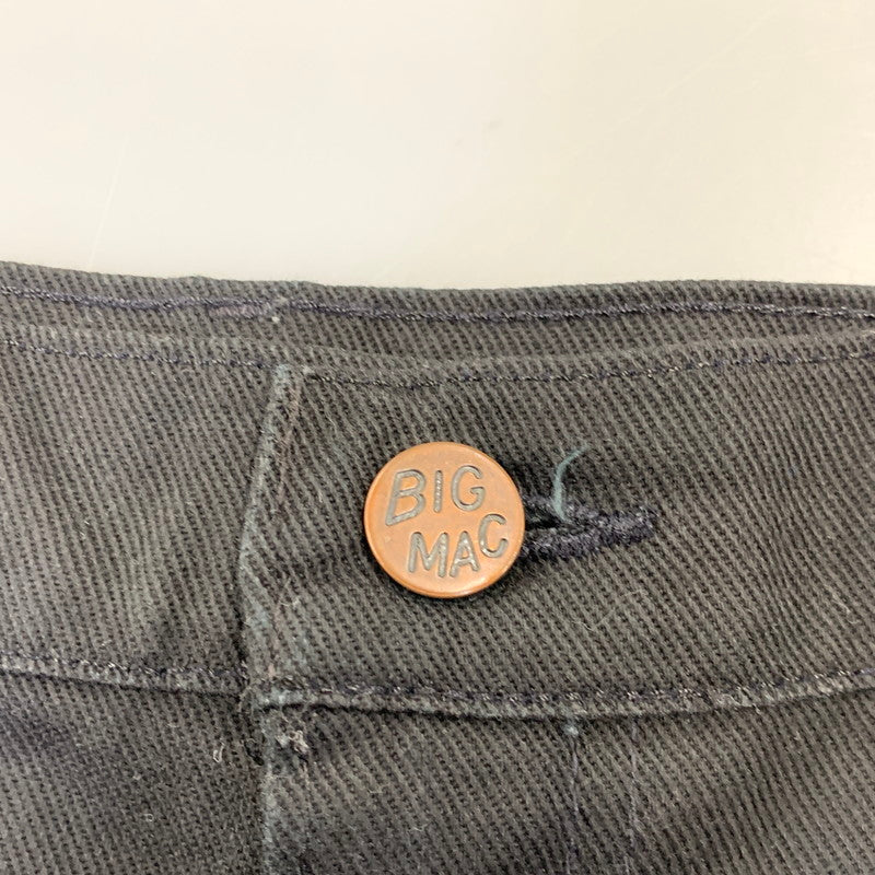 【中古品】【メンズ】 BIG MAC ビッグマック WORK PANTS 545-1143 ワークパンツ USA製 157-260907-as-15-izu サイズ：36×30 カラー：ブラック 万代Net店