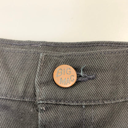 【中古品】【メンズ】 BIG MAC ビッグマック WORK PANTS 545-1143 ワークパンツ USA製 157-260907-as-15-izu サイズ：36×30 カラー：ブラック 万代Net店