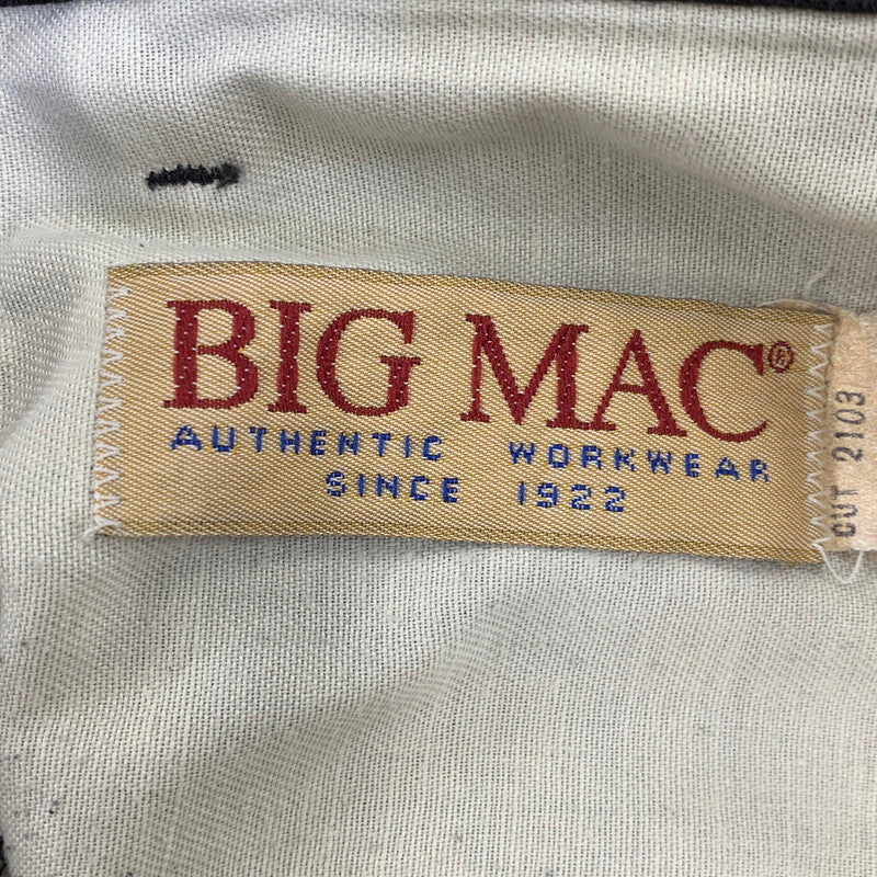 【中古品】【メンズ】 BIG MAC ビッグマック WORK PANTS 545-1143 ワークパンツ USA製 157-260907-as-15-izu サイズ：36×30 カラー：ブラック 万代Net店