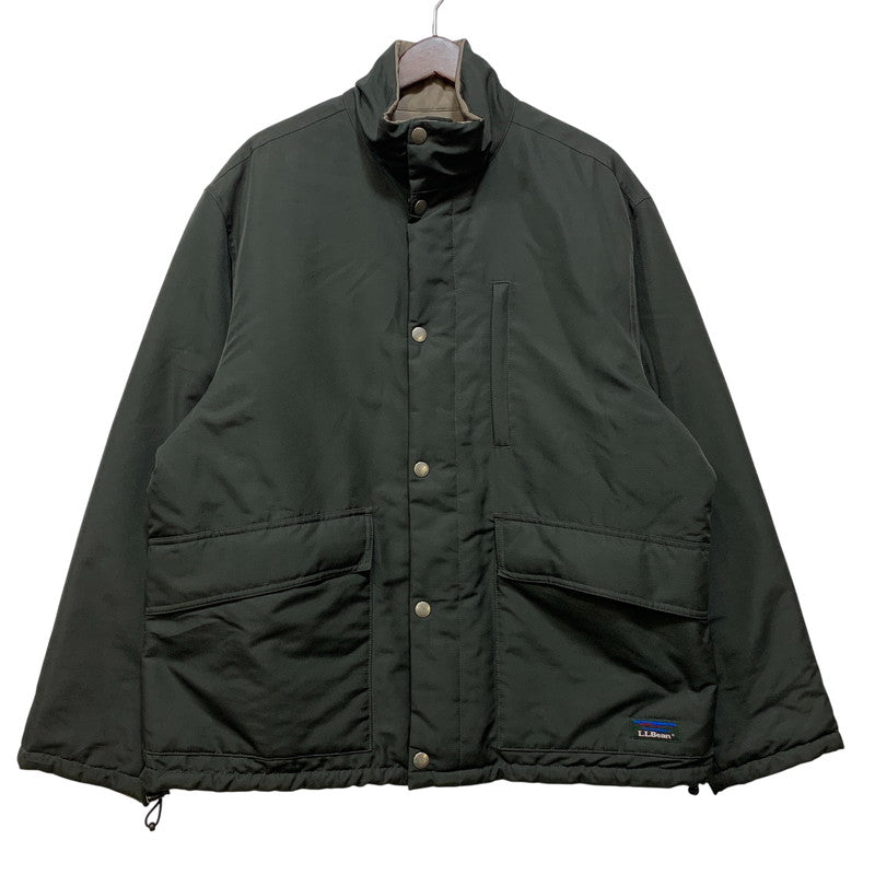 【中古品】【メンズ】 L.L.Bean エルエルビーン PRIMALOFT REVERSIBLE JACKET 7H670 プリマロフト リバーシブル ジャケット 144-260907-as-18-izu サイズ：M カラー：グリーン/カーキ 万代Net店