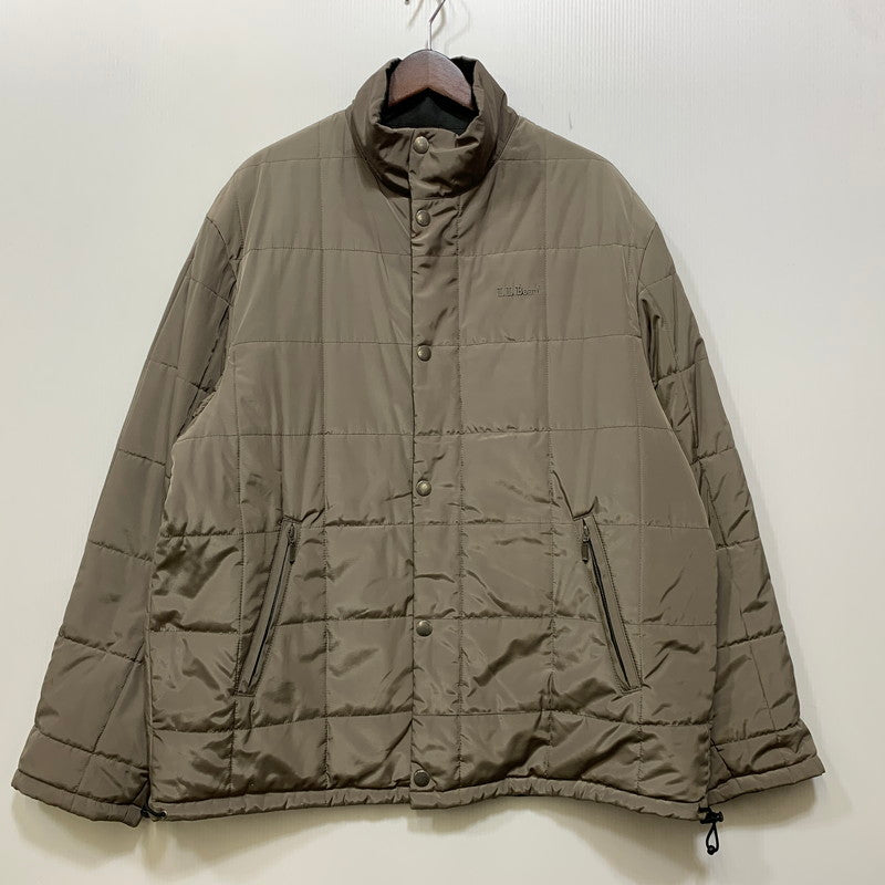 【中古品】【メンズ】 L.L.Bean エルエルビーン PRIMALOFT REVERSIBLE JACKET 7H670 プリマロフト リバーシブル ジャケット 144-260907-as-18-izu サイズ：M カラー：グリーン/カーキ 万代Net店