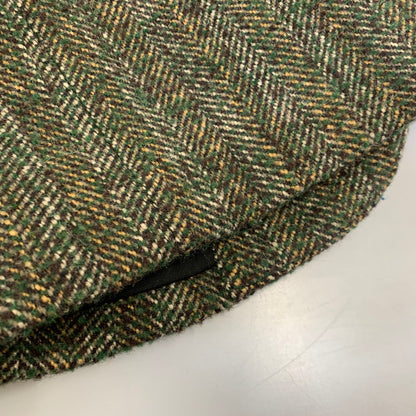 【中古品】【メンズ】 OLD WORK KARAKU オールド ワーク カラク ウール混 ツイード テーラードジャケット 145-260907-as-16-izu サイズ：L カラー：グリーン系 万代Net店