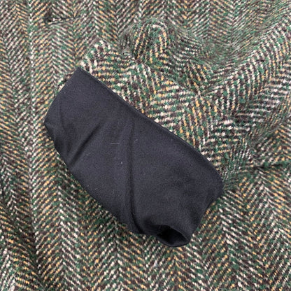 【中古品】【メンズ】 OLD WORK KARAKU オールド ワーク カラク ウール混 ツイード テーラードジャケット 145-260907-as-16-izu サイズ：L カラー：グリーン系 万代Net店