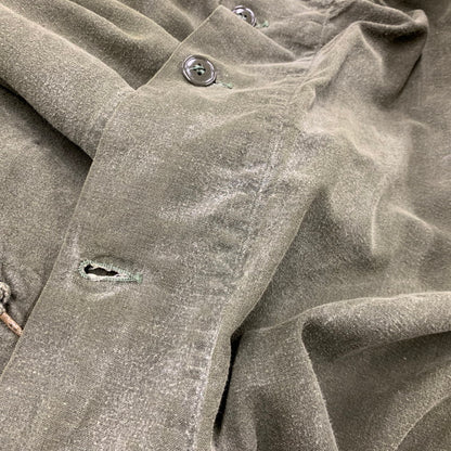 【現状渡し品】【メンズ】 U.S.ARMY ユーエスアーミー 8415-753-6283 60’S GAS PROTECTIVE COAT プロテクティブ コート アウター 146-260828-ya-07-izu サイズ：M カラー：カーキ 万代Net店