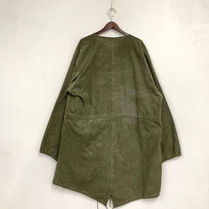 【現状渡し品】【メンズ】 U.S.ARMY ユーエスアーミー 8415-753-6283 60’S GAS PROTECTIVE COAT プロテクティブ コート アウター 146-260828-ya-07-izu サイズ：M カラー：カーキ 万代Net店