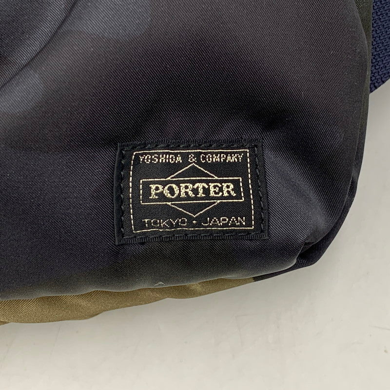 【中古美品】【メンズ/レディース】 PORTER ポーター COUNTER SHADE カウンターシェイド 381-05138 WASTE BAG ウエスト バッグ カバン 鞄 188-260827-cs-04-izu カラー：マルチ 万代Net店