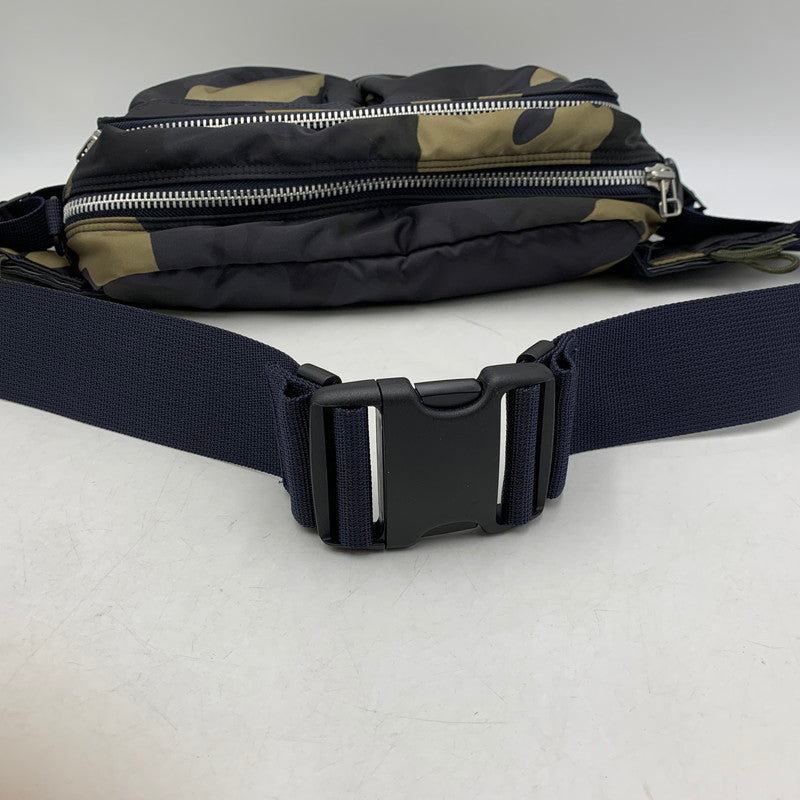 【中古美品】【メンズ/レディース】 PORTER ポーター COUNTER SHADE カウンターシェイド 381-05138 WASTE BAG ウエスト バッグ カバン 鞄 188-260827-cs-04-izu カラー：マルチ 万代Net店