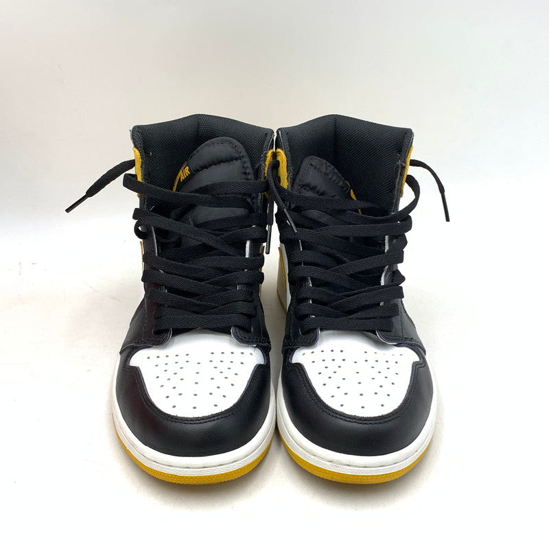 【中古品】【メンズ】 NIKE ナイキ 555088-109 AIR JORDAN エアジョーダン 1 RETRO HIGH OG レトロ ハイ オージー スニーカー シューズ 靴 160-260828-ya-12-izu サイズ：27.5cm カラー：SUMMIT WHITE/YELLOW OCHRE 万代Net店