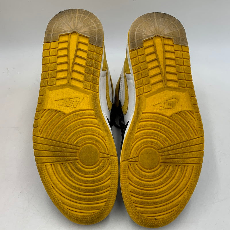 【中古品】【メンズ】 NIKE ナイキ 555088-109 AIR JORDAN エアジョーダン 1 RETRO HIGH OG レトロ ハイ オージー スニーカー シューズ 靴 160-260828-ya-12-izu サイズ：27.5cm カラー：SUMMIT WHITE/YELLOW OCHRE 万代Net店