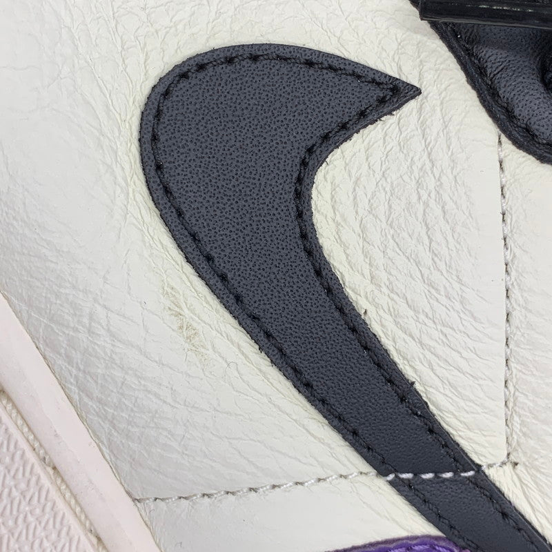 【中古品】【メンズ】 NIKE ナイキ 555088-501 AIR JORDAN エアジョーダン 1 RETRO HIGH OG レトロ ハイ オージー スニーカー シューズ 靴 160-260828-ya-13-izu サイズ：27cm カラー：COURT PURPLE/BLACK-SAIL 万代Net店