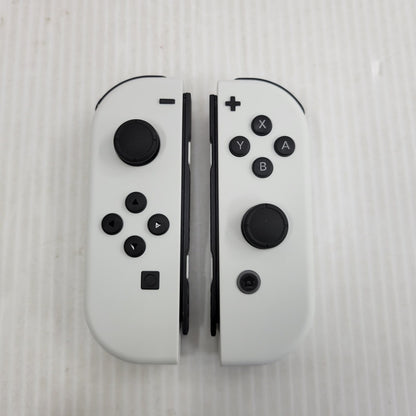 【中古美品】 【未使用】【ゲーム】Nintendo Switch (有機ELモデル) Joy-Con(L)/(R) ホワイト HEG-S-KAAAA(JPN) 任天堂 ニンテンドースイッチ 本体 034-260829-as-02-izu 万代Net店