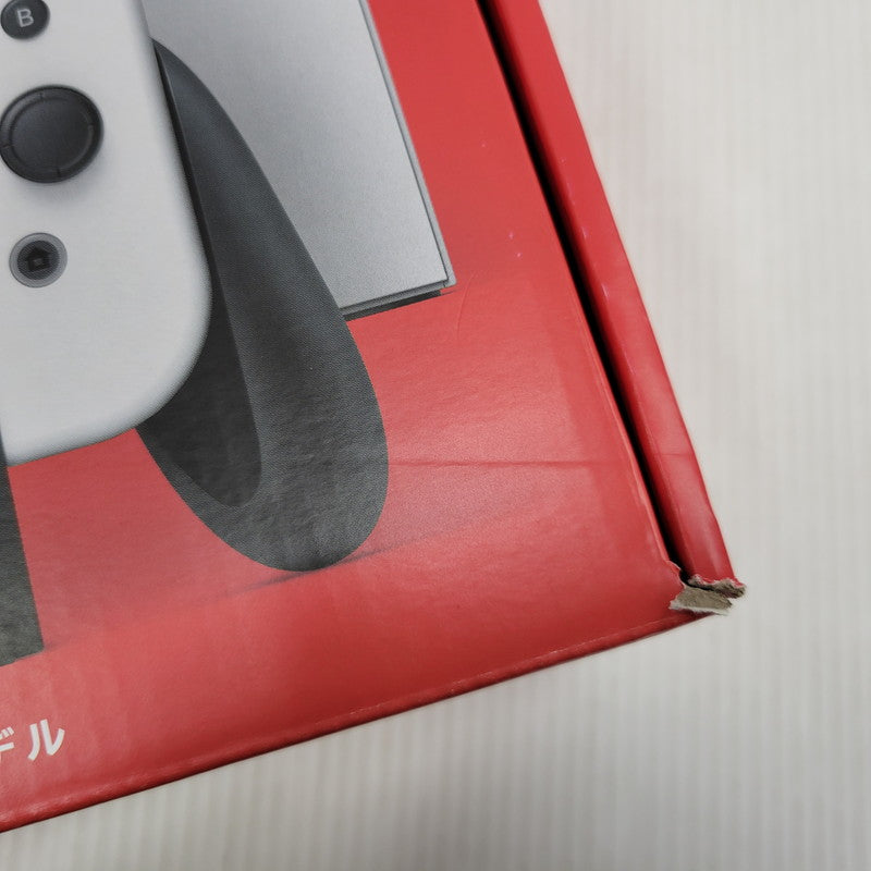 【中古美品】 【未使用】【ゲーム】Nintendo Switch (有機ELモデル) Joy-Con(L)/(R) ホワイト HEG-S-KAAAA(JPN) 任天堂 ニンテンドースイッチ 本体 034-260829-as-02-izu 万代Net店