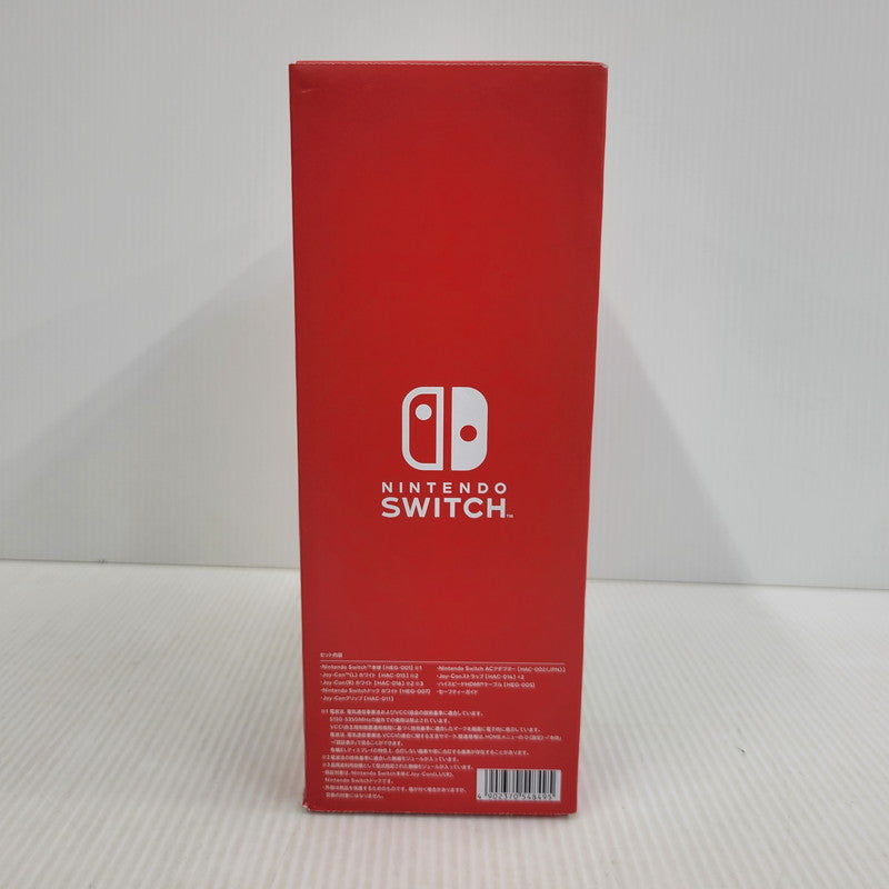 【中古美品】 【未使用】【ゲーム】Nintendo Switch (有機ELモデル) Joy-Con(L)/(R) ホワイト HEG-S-KAAAA(JPN) 任天堂 ニンテンドースイッチ 本体 034-260829-as-02-izu 万代Net店