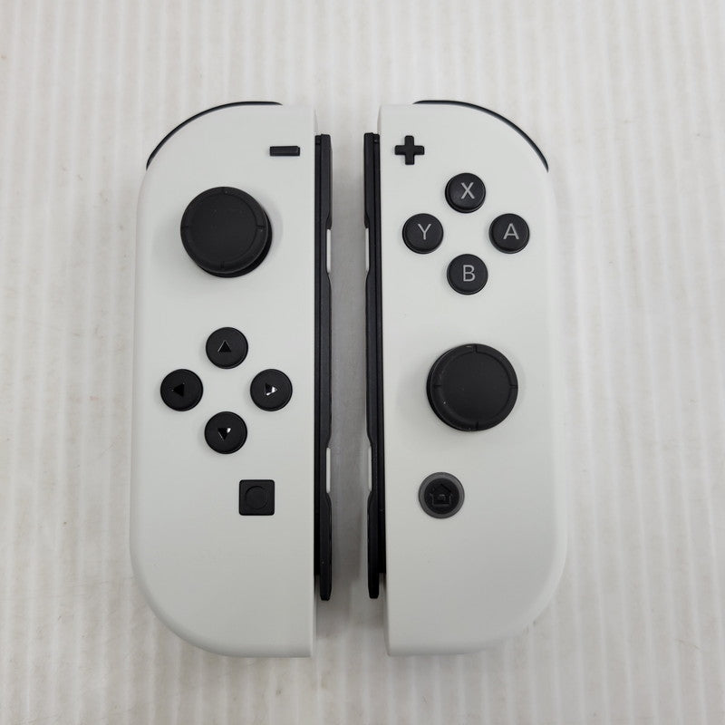 【中古美品】 【未使用】【ゲーム】Nintendo Switch (有機ELモデル) Joy-Con(L)/(R) ホワイト HEG-S-KAAAA(JPN) 任天堂 ニンテンドースイッチ 本体 034-260829-as-01-izu 万代Net店