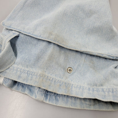 【中古品】【レディース】 adidas アディダス ADILENIUM DENIM CARGO PANTS IV9344 アディレニウム デニムカーゴパンツ 168-260829-as-14-izu サイズ：29 カラー：ライトインディゴ 万代Net店