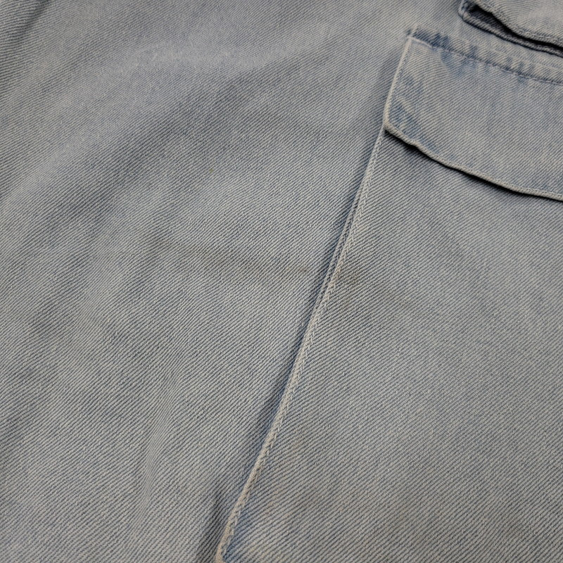 【中古品】【レディース】 adidas アディダス ADILENIUM DENIM CARGO PANTS IV9344 アディレニウム デニムカーゴパンツ 168-260829-as-14-izu サイズ：29 カラー：ライトインディゴ 万代Net店