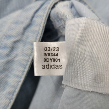 【中古品】【レディース】 adidas アディダス ADILENIUM DENIM CARGO PANTS IV9344 アディレニウム デニムカーゴパンツ 168-260829-as-14-izu サイズ：29 カラー：ライトインディゴ 万代Net店
