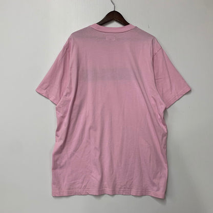 【中古品】【メンズ】 SUPREME シュプリーム 21SS OLD ENGLISH RHINESTONE SS TOP オールド イングリッシュ ラインストーン ショートスリーブ トップ 半袖 149-260827-cs-01-izu サイズ：XL カラー：ピンク 万代Net店