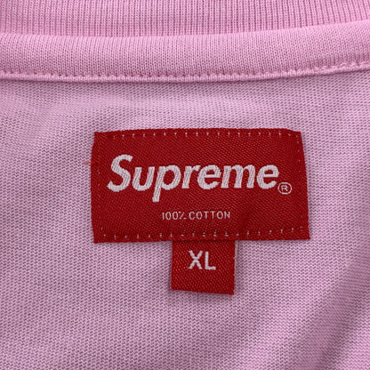 【中古品】【メンズ】 SUPREME シュプリーム 21SS OLD ENGLISH RHINESTONE SS TOP オールド イングリッシュ ラインストーン ショートスリーブ トップ 半袖 149-260827-cs-01-izu サイズ：XL カラー：ピンク 万代Net店