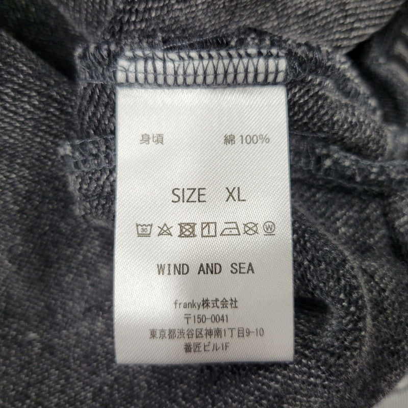 【中古品】【メンズ】 WIND AND SEA ウィンダンシー HIGH SULFER SHORT WDS-O-SIG-24-Q4-PT-01 ハイサルファー ショートパンツ 153-260829-as-15-izu サイズ：XL カラー：グレー系 万代Net店