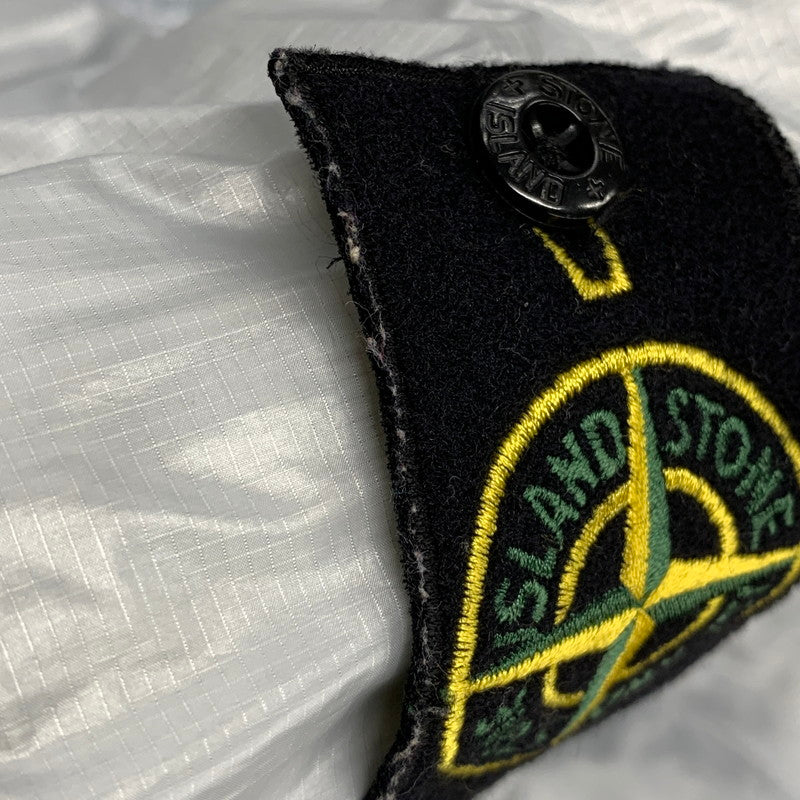 【中古品】【メンズ】 STONE ISLAND ストーンアイランド 691570821 18AW PERTEX QUANTUM Y DOWN PARKA パーテックス クアンタム ワイ ダウン パーカ アウター 141-260828-ya-01-izu サイズ：L カラー：シルバー 万代Net店