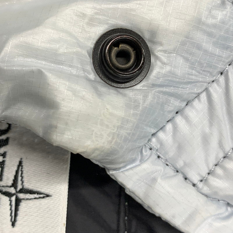 【中古品】【メンズ】 STONE ISLAND ストーンアイランド 691570821 18AW PERTEX QUANTUM Y DOWN PARKA パーテックス クアンタム ワイ ダウン パーカ アウター 141-260828-ya-01-izu サイズ：L カラー：シルバー 万代Net店