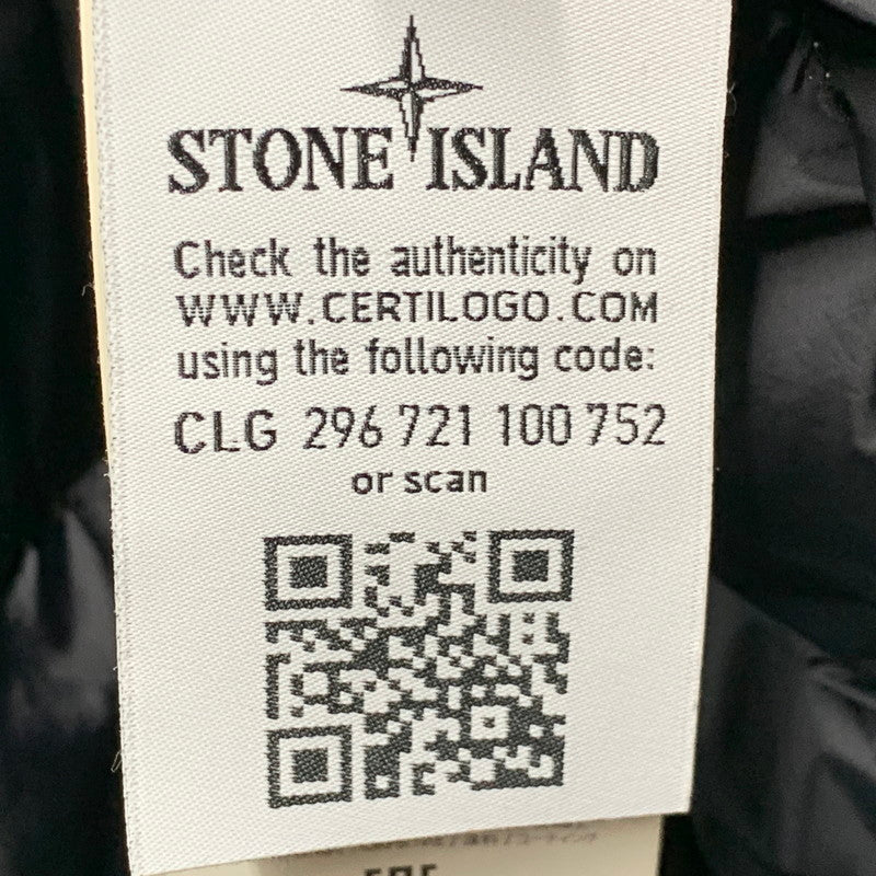 【中古品】【メンズ】 STONE ISLAND ストーンアイランド 691570821 18AW PERTEX QUANTUM Y DOWN PARKA パーテックス クアンタム ワイ ダウン パーカ アウター 141-260828-ya-01-izu サイズ：L カラー：シルバー 万代Net店