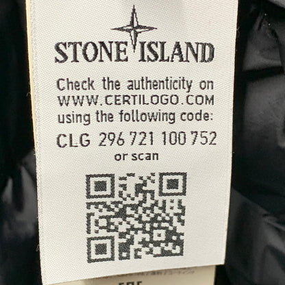 【中古品】【メンズ】 STONE ISLAND ストーンアイランド 691570821 18AW PERTEX QUANTUM Y DOWN PARKA パーテックス クアンタム ワイ ダウン パーカ アウター 141-260828-ya-01-izu サイズ：L カラー：シルバー 万代Net店