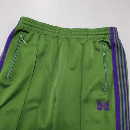 【中古品】【メンズ】 Needles ニードルス TRACK PANT-POLY SMOOTHNS246 トラックパンツ 151-260829-as-12-izu サイズ：XS カラー：IVY GREEN 万代Net店