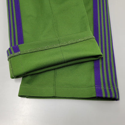 【中古品】【メンズ】 Needles ニードルス TRACK PANT-POLY SMOOTHNS246 トラックパンツ 151-260829-as-12-izu サイズ：XS カラー：IVY GREEN 万代Net店