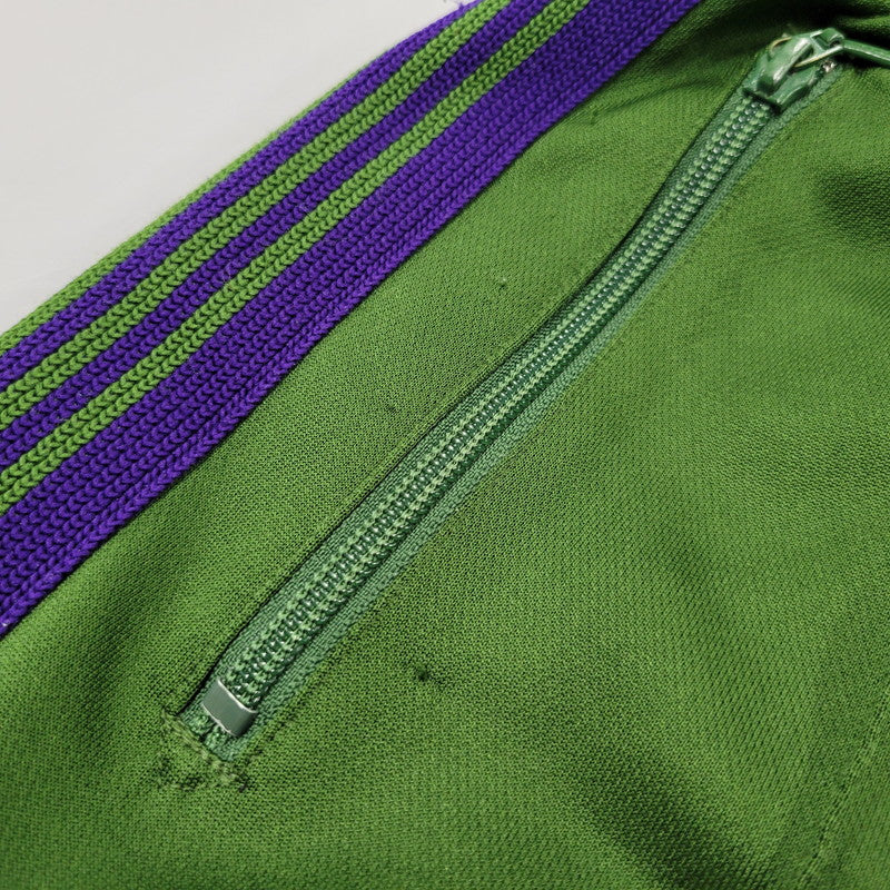 【中古品】【メンズ】 Needles ニードルス TRACK PANT-POLY SMOOTHNS246 トラックパンツ 151-260829-as-12-izu サイズ：XS カラー：IVY GREEN 万代Net店