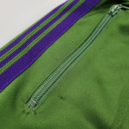 【中古品】【メンズ】 Needles ニードルス TRACK PANT-POLY SMOOTHNS246 トラックパンツ 151-260829-as-12-izu サイズ：XS カラー：IVY GREEN 万代Net店