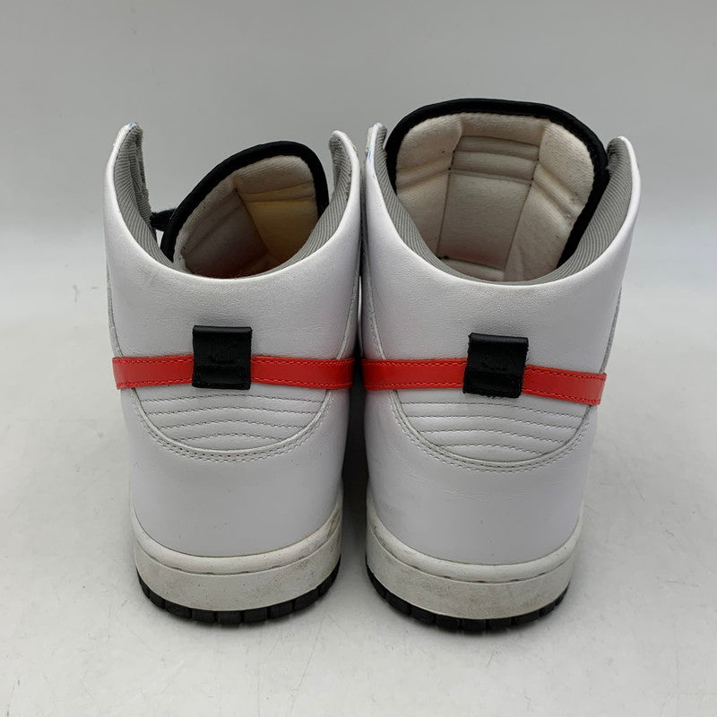 【中古品】【メンズ】 NIKE ナイキ× UNDEFEATED アンディフィーテッド 826668-160 DUNK LUX HIGH ダンク ラックス ハイ スニーカー シューズ 靴 160-260828-ya-14-izu サイズ：28.5cm カラー：WHITE 万代Net店