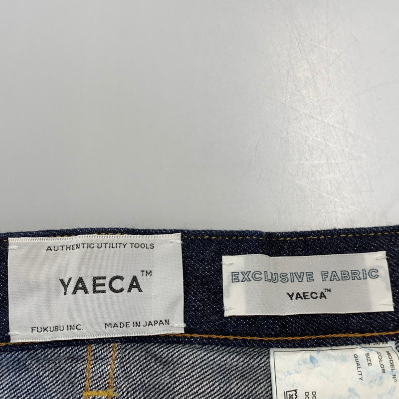 【中古品】【メンズ】 YAECA ヤエカ 15-13Ｗ STANDARD DENIM スタンダード デニム パンツ ボトムス ズボン 151-260910-cs-09-izu サイズ：32 カラー：インディゴ 万代Net店